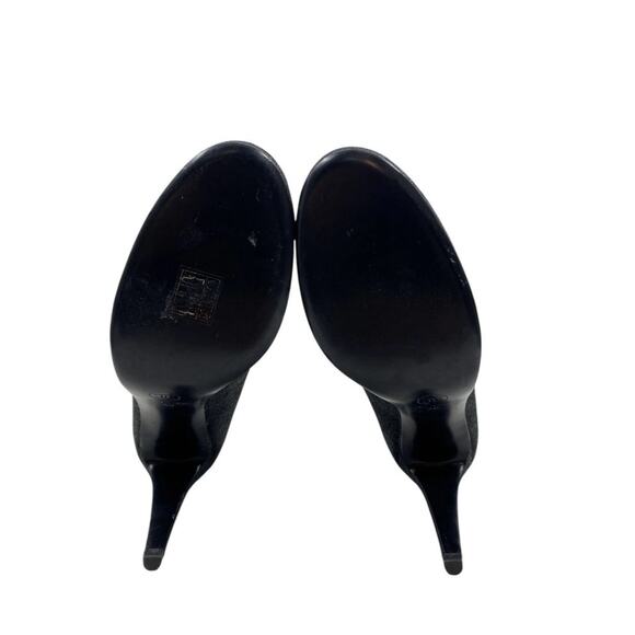 Chanel Pumps -Dark Charcoal/Black Size 40- Like New - Picture 7 of 9